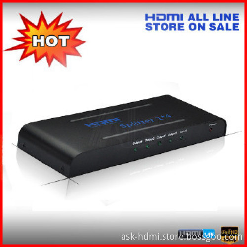 4 port HDMI splitter box 1.4